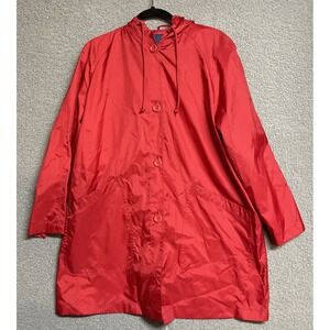 London Fog Jacket Women's XS   Red  Outdoor Casual Comfy‎